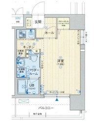 ジュネーゼ京町堀パークサイドの物件間取画像